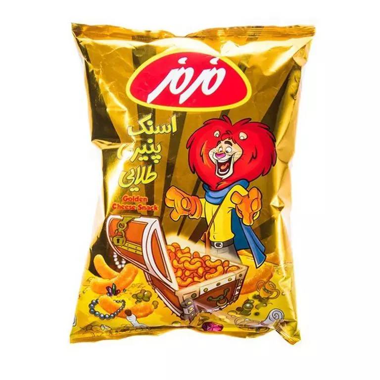 مزمز اسنک پنیری طلایی خانواده170گرم